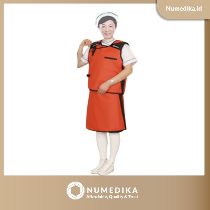 Baju Double Tangan + Rok untuk Wanita type PDW 06-50, tebal 0,5mmPb (Q-Med)